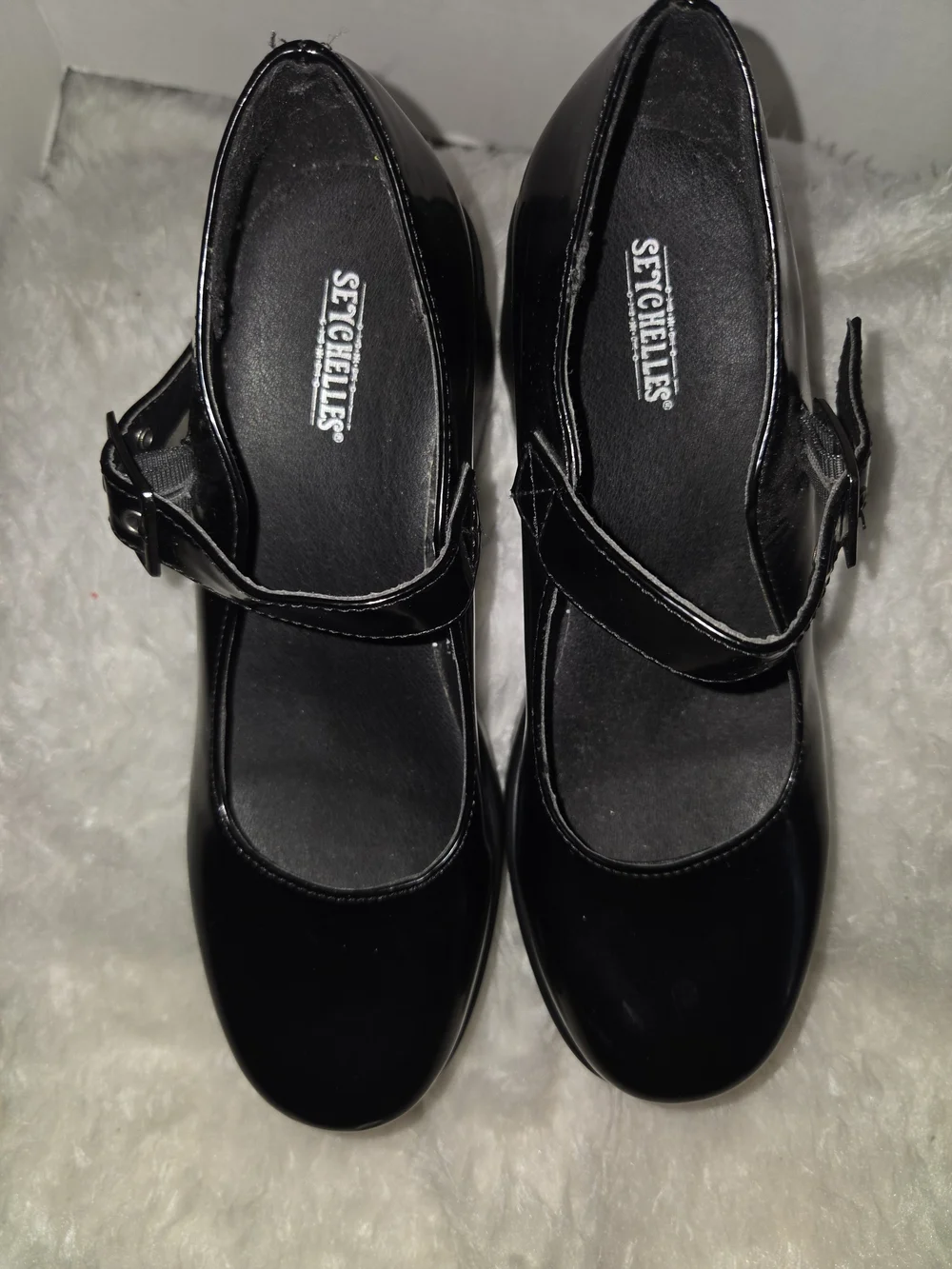 Seychelles glossy patent
